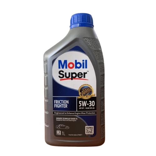 Mobil Super Friction Fighter 5W 30 | 1 Liter (Petrol Engine Oil)