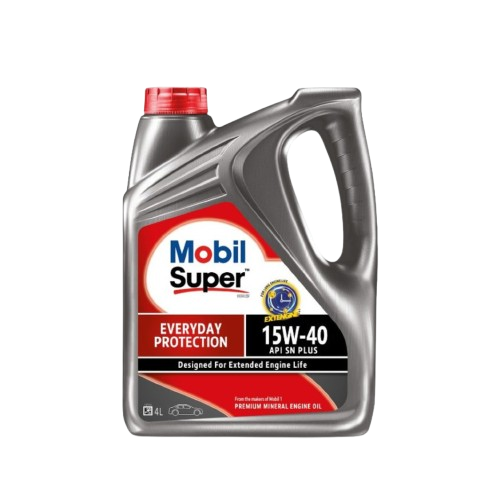 Mobil Super Everyday Protection 15W 40D | 4 Liters (Petrol Engine Oil)